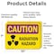 Signmission Radiation & Laser Sign, 7 in H x 10 in W, Vinyl Decal, Rectangle OS-2PACK-CR-D-710-L-10185 - alternate 6